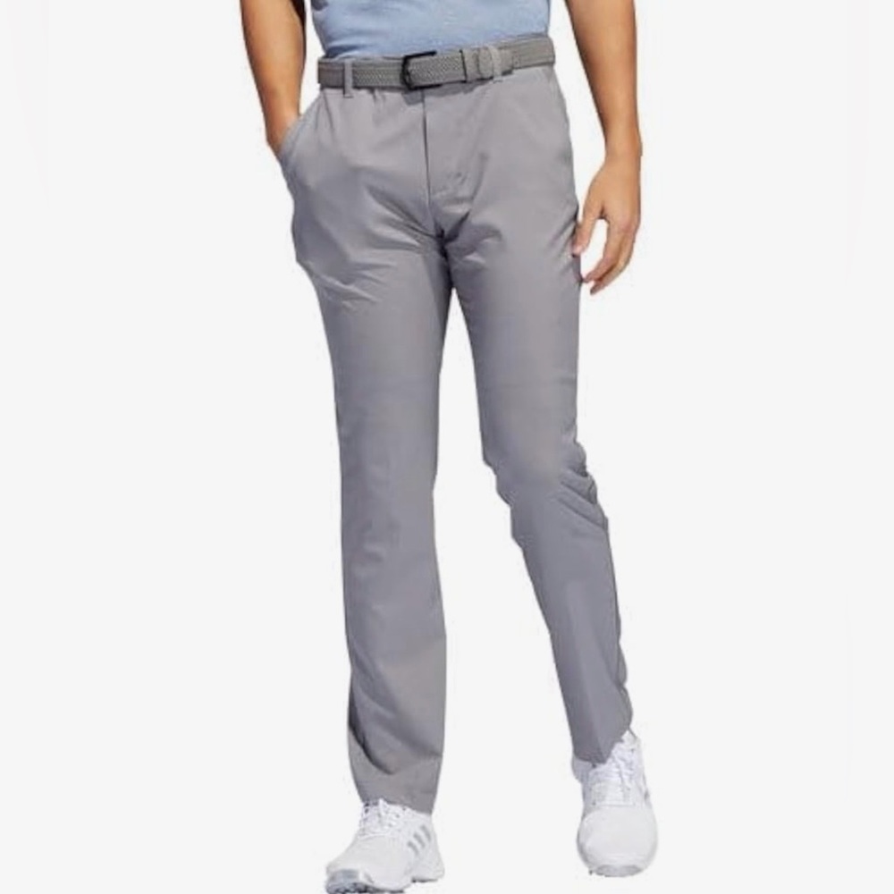 Adidas Men's Ultimate365 Primegreen Classic Golf Performance Pants Grey Sz 38/30